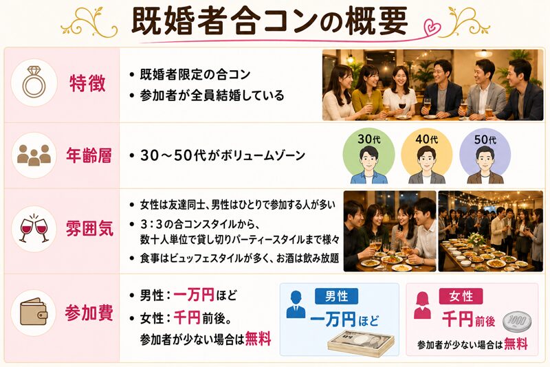 既婚者合コンの概要